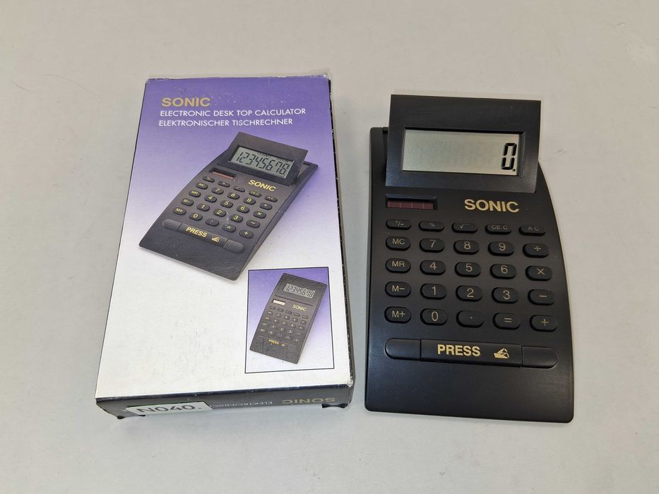 N040 Sonic Elektroniczny Kalkulator Biurkowy Do Biura Domu