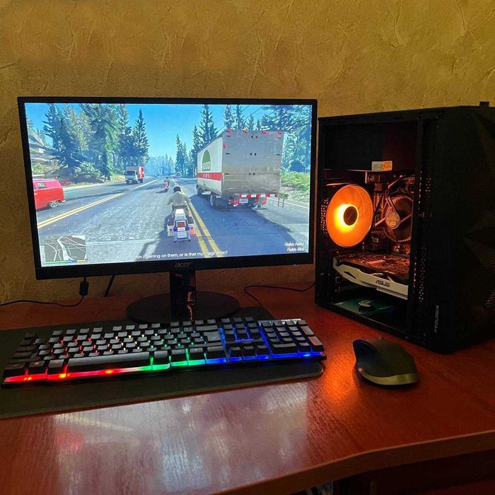 Компютер игровой ПК GTX 1060 Системный блок i5 4 Ядра Системник 16 ОЗУ