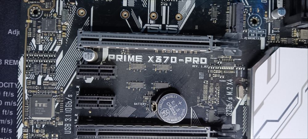 Материнская плата ASUS prime x370-pro описание