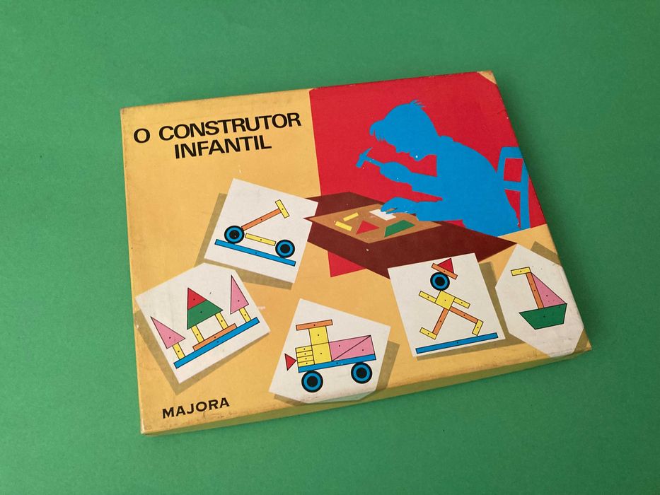 Jogo Antigo O Construtor Infantil da Majora - Novo
