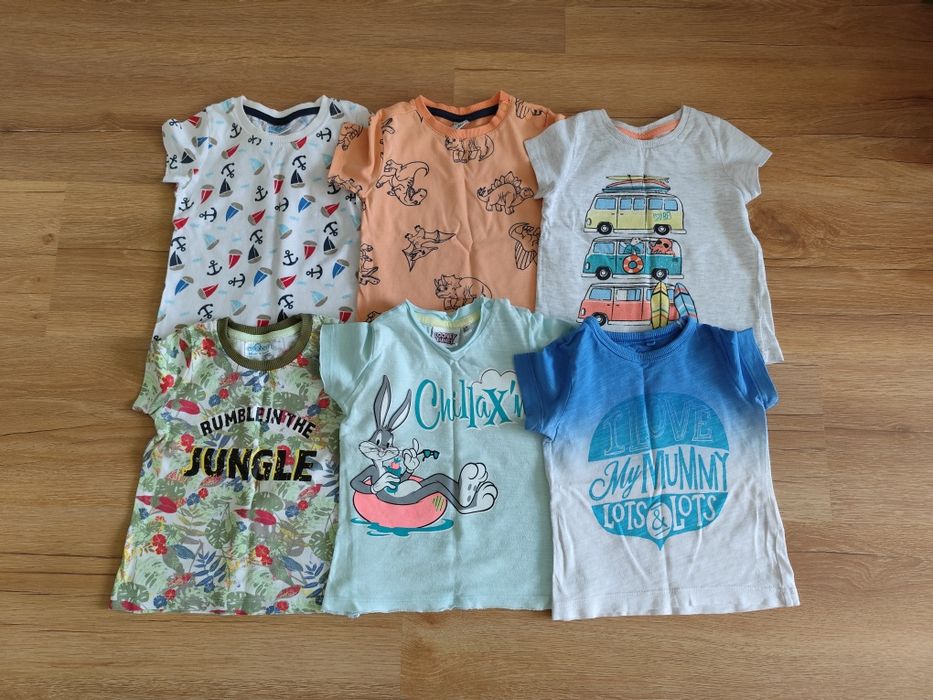 T-shirty chłopięce r.80