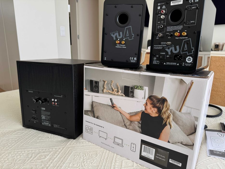Setup Audiófilo Hi-Res (Bit-Perfect) – Sistema Completo Calibrado - Kanto YU4 - Edifier _ Topping D50s