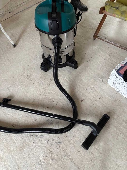 Bezworkowy Odkurzacz Przemysłowy 3300w Z Otrząsaczem Pyłu Gipsu Mokro