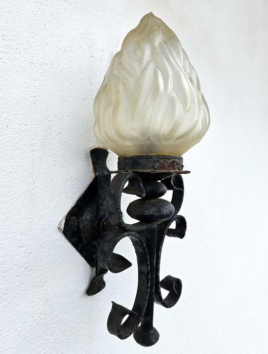 Globo de vidro "tocha"