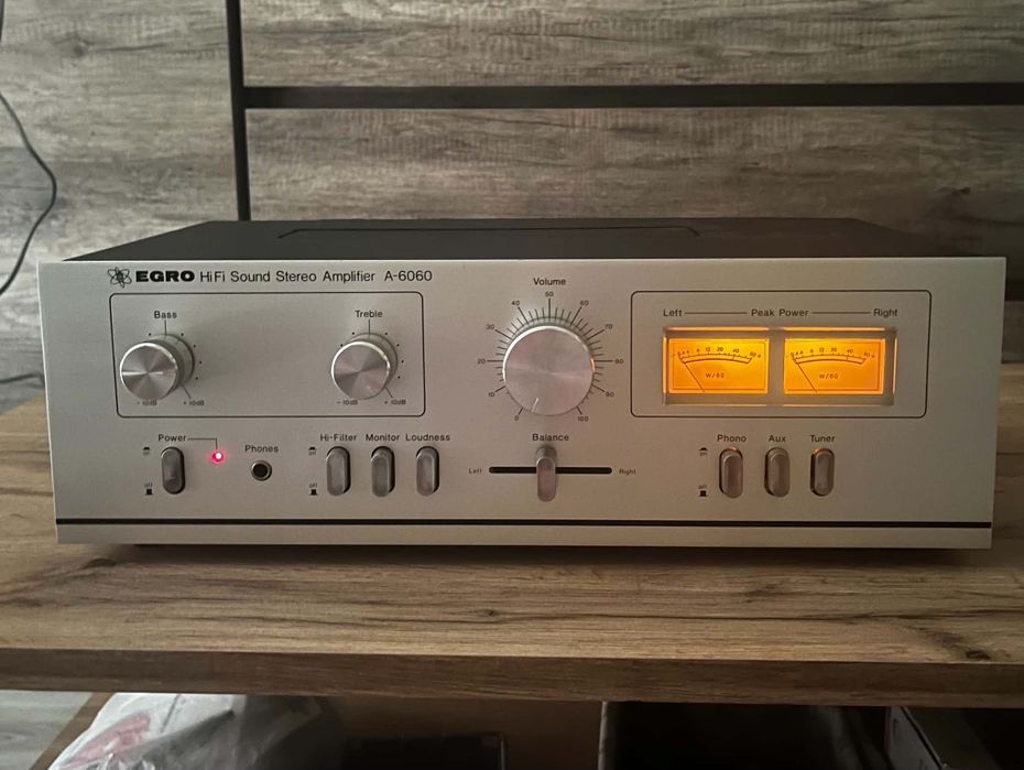 Wzmacniacz audio EGRO (Tensai/Akai)  A-6060