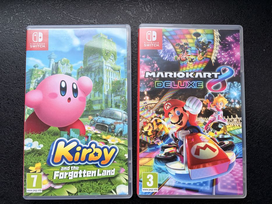 Nintendo Switch Oled Zelda + etui + gry