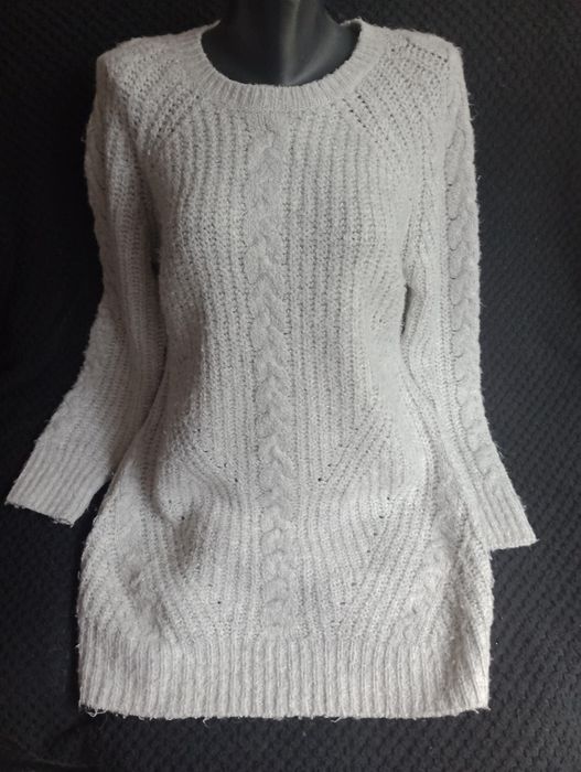 Ciepły gruby sweter oversize