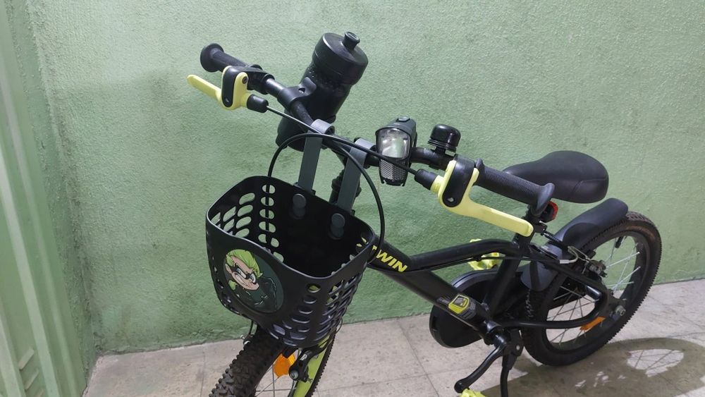 Bicicleta Criança Decathlon 500 Dark Hero 16"