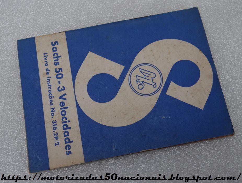 Livro de Instruções p/ Motor Sachs 50-3 de 3 Velocidades