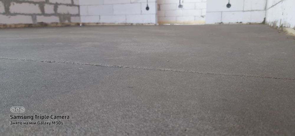 Стяжка штукатурка