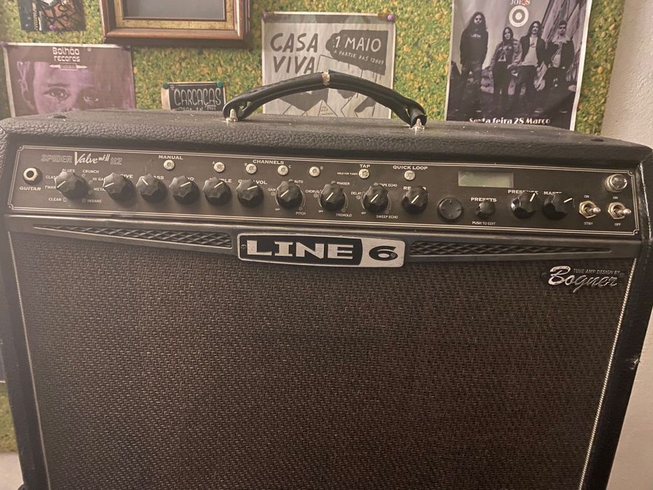 Amplificador Line6 Spider Valve MKII 112 design by Bogner