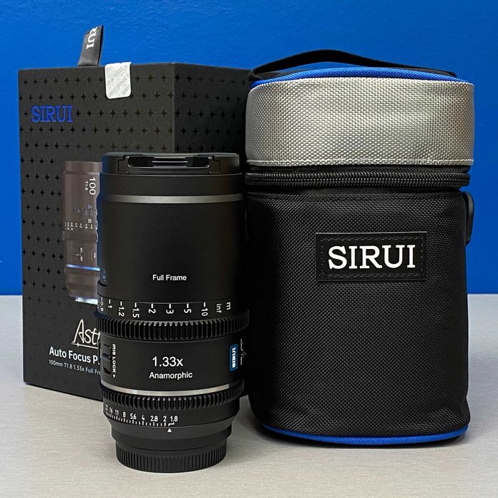 SIRUI Astra 100mm T1.8 AF | 1.33x Anamorphic | L-Mount | NOVA