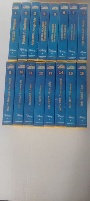 Magic English 16 kaset VHS