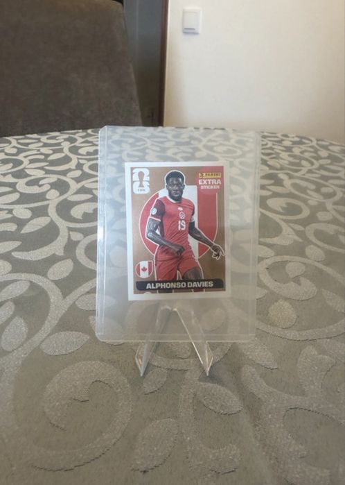 Alphonso Davies Extra Sticker Bronze Panini
