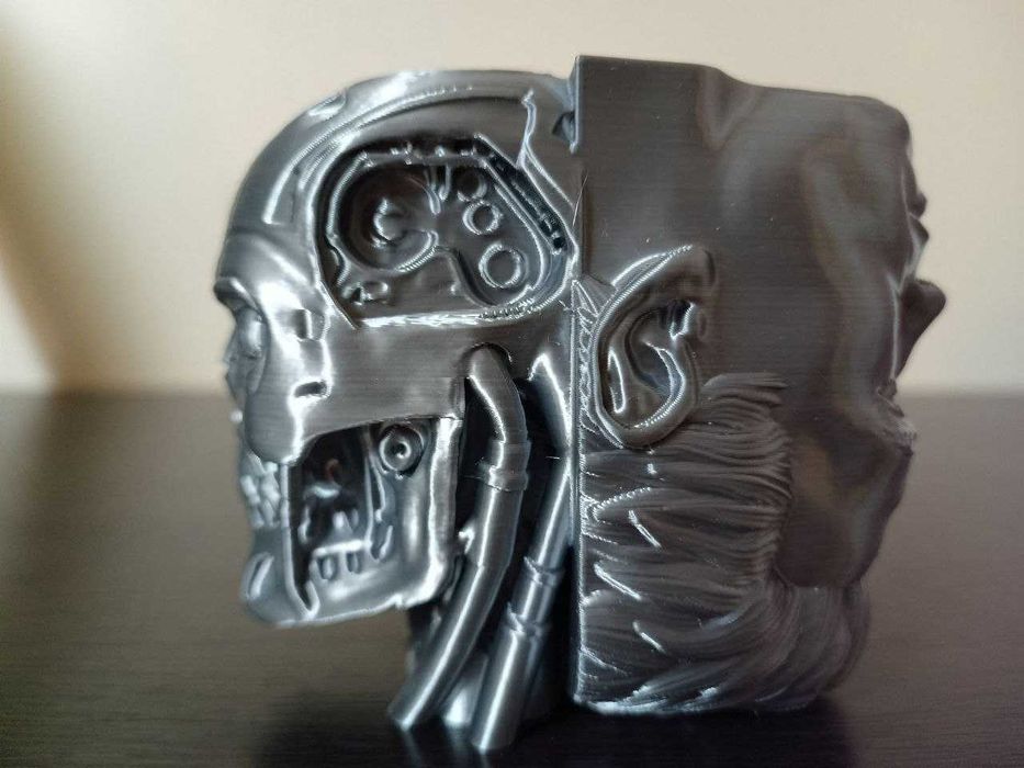 Głowa 3D TERMINATOR /  ARNIE Arnold Schwarzenegger