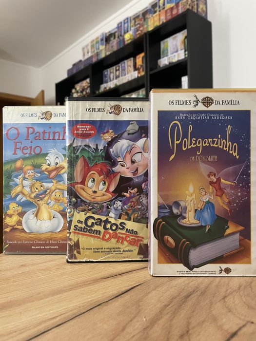 Conjunto vhs warner brothers