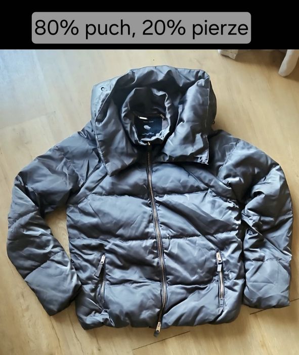 Kurtka puchowa Zara M naturalne wypełnienie (80% puch, 20% pierze)
Brą