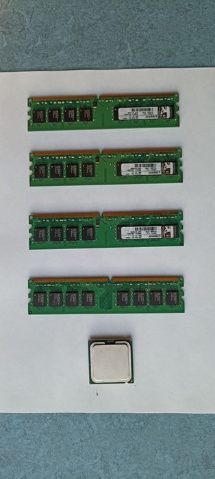 Комплект для ПК/Сервера:Процесор Intel Xeon та 4Пл.Оперативної Пам'яті