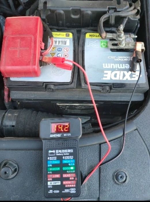 Testador de baterias Auto
