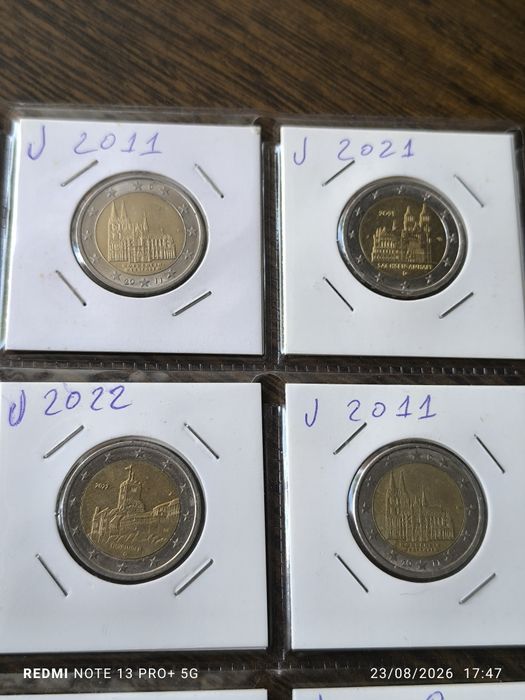 Moedas de 2 euros