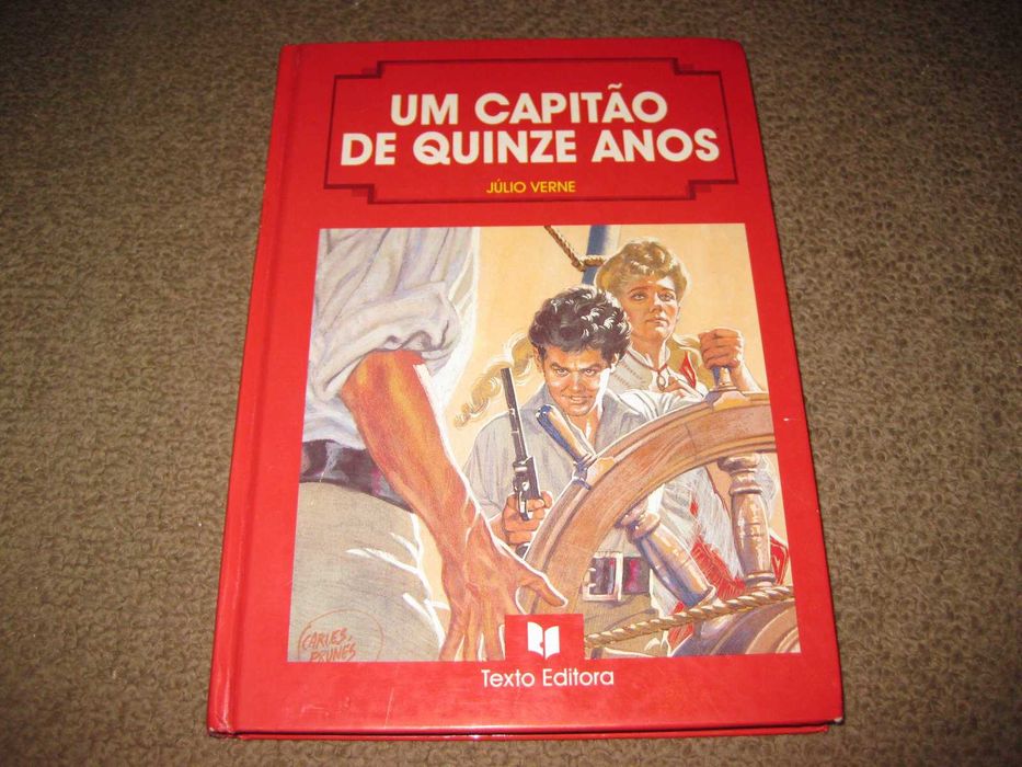 Livro "Um Capitão de Quinze Anos" de Júlio Verne