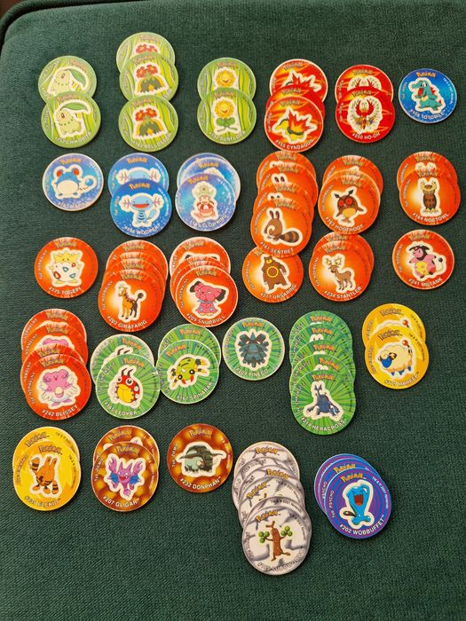 Pokemon tazo set 1, Duo, 3D