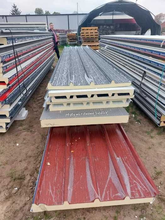 Płyta dachowa warstwowa 80mm grubość ii GAT