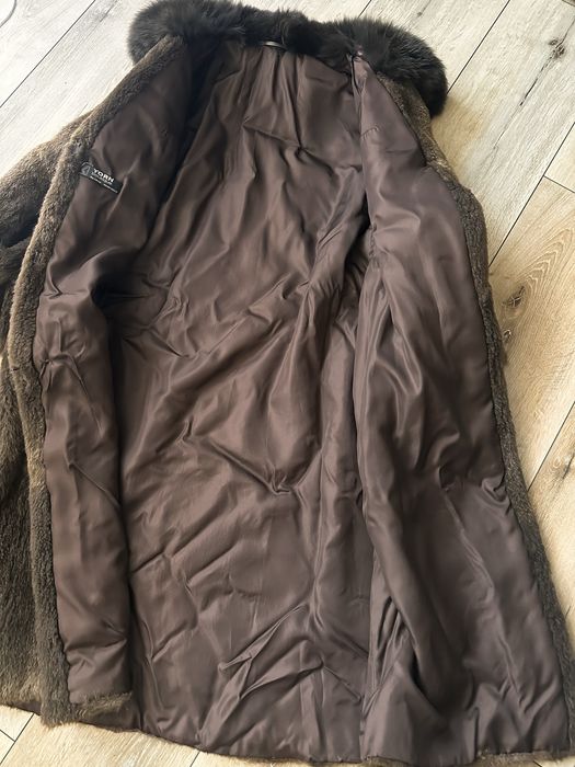 Naturalne futro - płaszcz