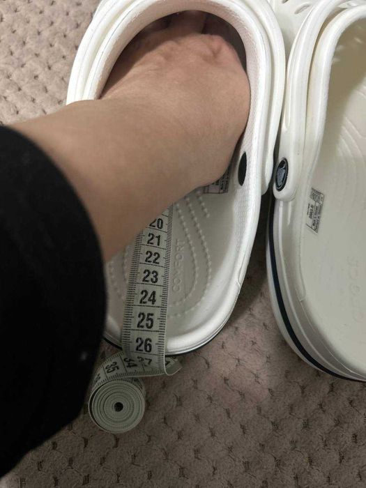 Уцінка! Жіночі Crocs Bayaband White 39р Незначний брак