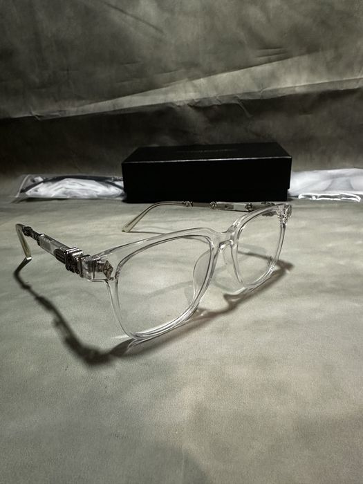 Окуляри Chrome Hearts прозорі , Очки Chrome Hearts