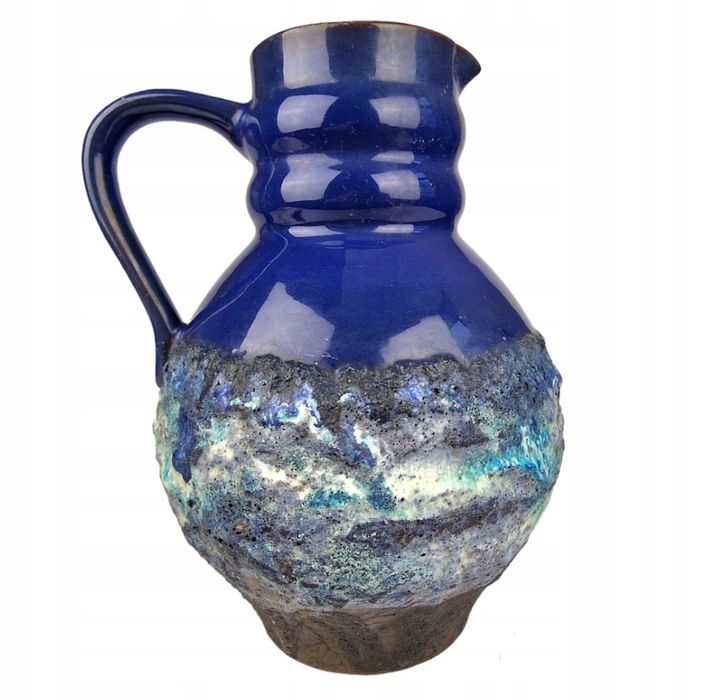 Roth / Marei CAPRI Fat Lava Wielki Wazon Dzban z Uchem WEST GERMANY