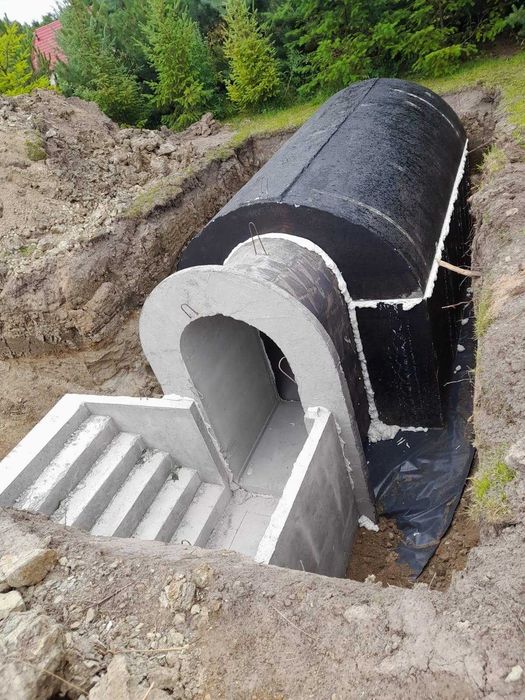Szambo betonowe / Zbiornik na deszczówkę / Piwnice Ogrodowe / Kanały