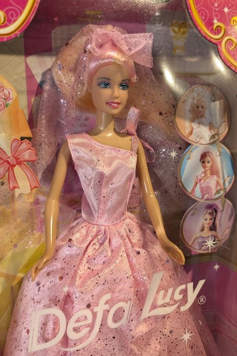 Нова лялька барбі наречена defa lucy