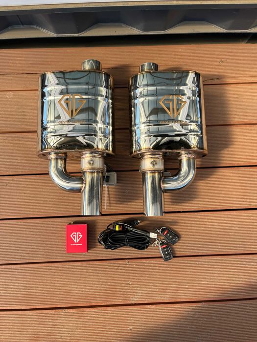 НОВА електрична вакуумна заслонка на вихлопну систему в наявності