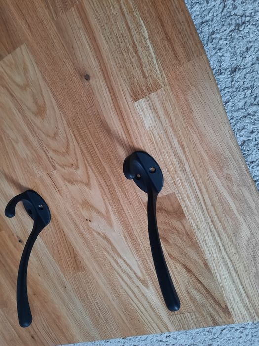 Dębowy wieszak, półka