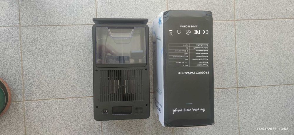 Desumidificador 60W para áreas de 5 a 28m2