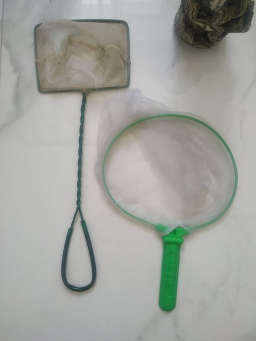 Акваріумні приналежності. Сачок. Шкребок. Декор. Фільтр.