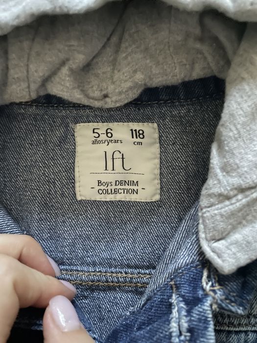 Джинсовка на мальчика denim 5-6 116 см