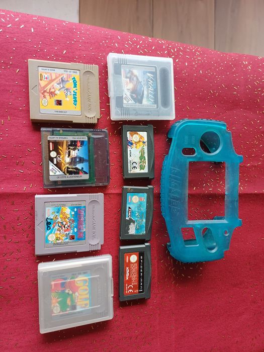 Gry dyskietki Nintendo gemboy całość