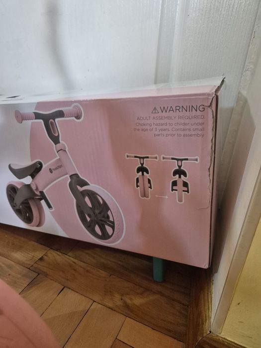 Біговел, рожевий для діток від 18м. YVolution  Yvelo Junior