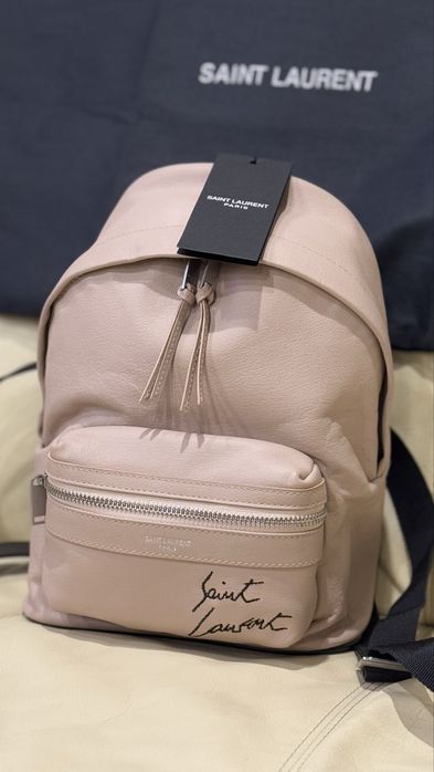 Saint Laurent рюкзак шкіряний