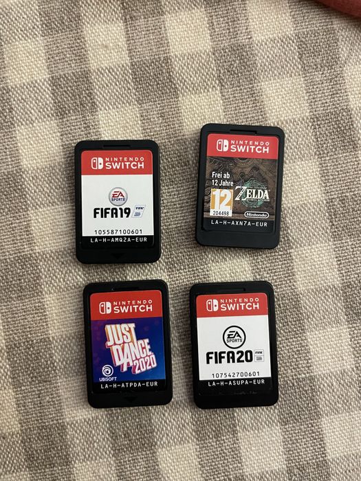 Jogos Nintendo Switch sem caixa