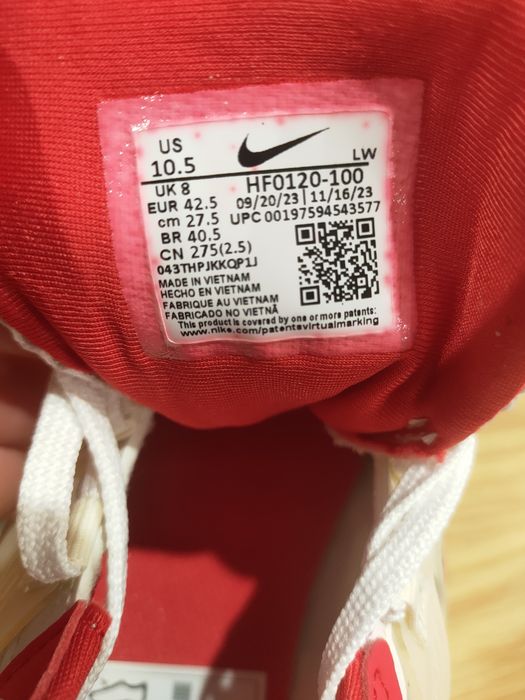 Кросівки  унiсекс  Nike V2K Run (HF0120-100 ) ОРИГІНАЛ