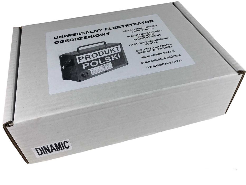 Pastuch Elektryzator Elektryczny DINAMIC 16J DUŻA MOC 90-120km