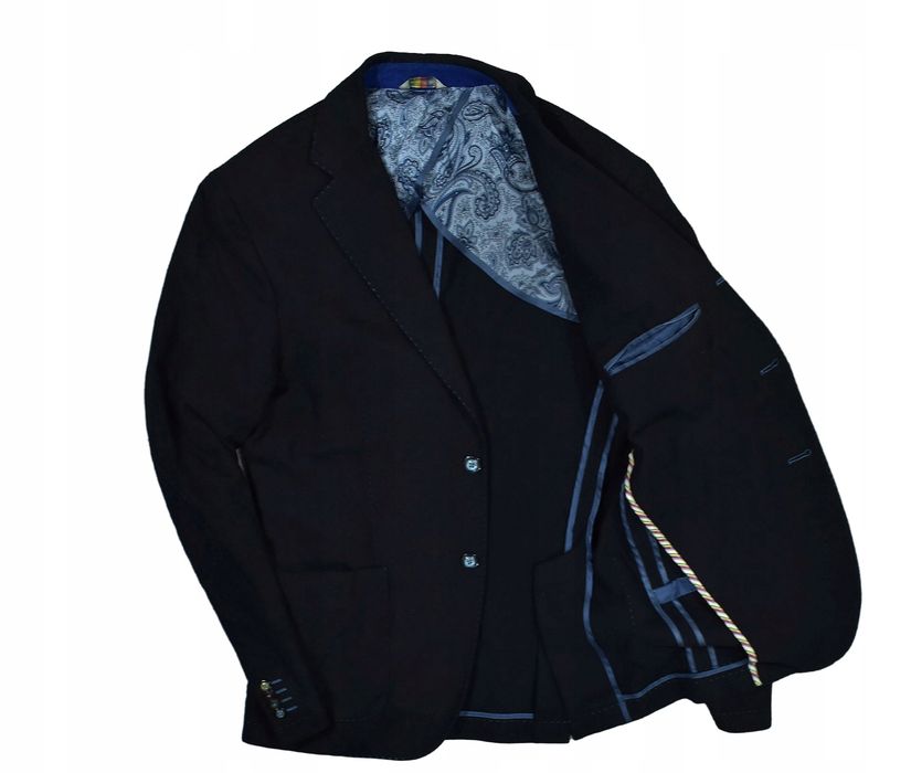 Manuel Ritz Marynarka Męska Slim Fit Blazer 50