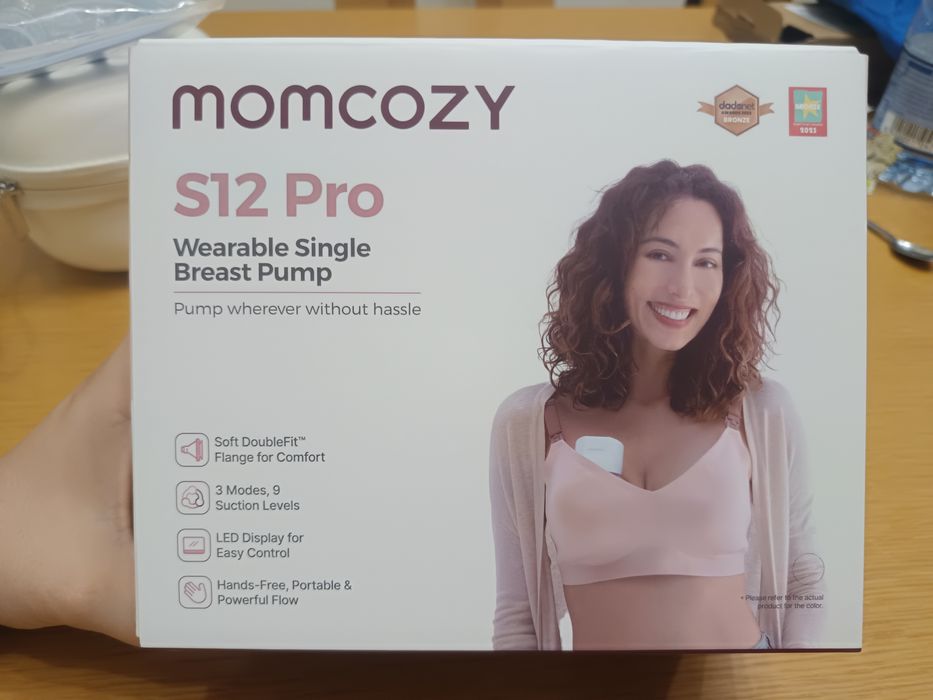 Momcozy S12 Pro – Extrator de Leite Elétrico Portátil (Como Novo)