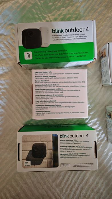 Câmera Blink Video Doorbell em Caixa NOVO SELADO