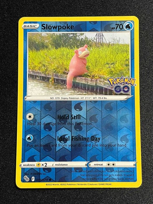 Carta Pokemon GO Slowpoke 19/78