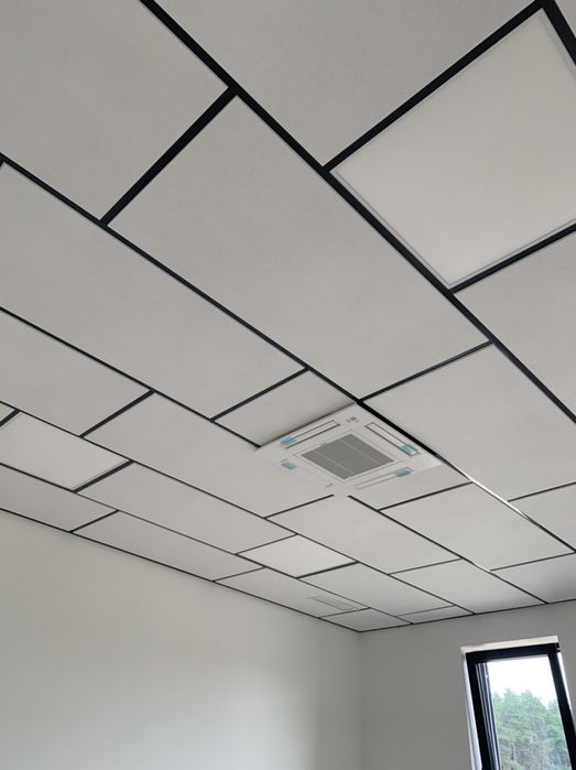 Грильято - Армстронг - Кубоподібна рейкова стеля