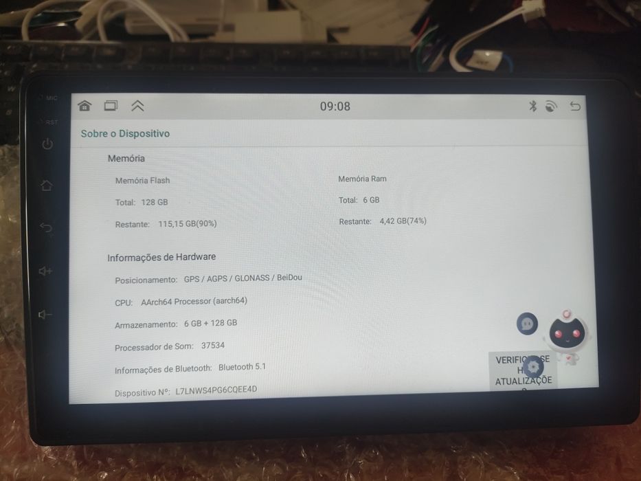 Radio Android 9 polegadas